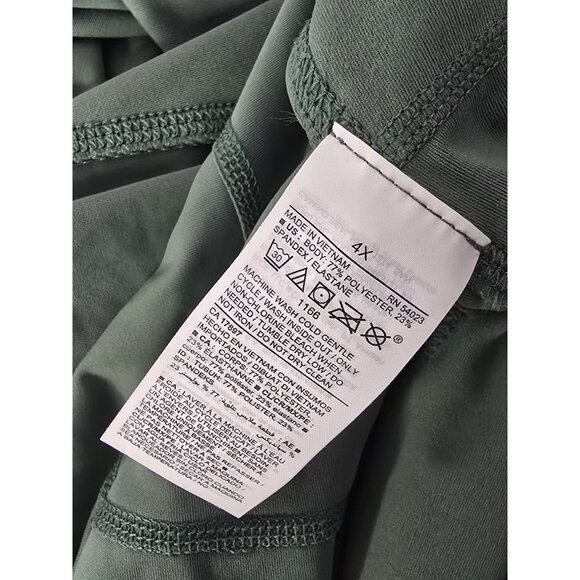 Old Navy Active Green Powersoft High Rise 7/8 Ankle Leggings Size 4X Pockets NWT - Picture 7 of 7